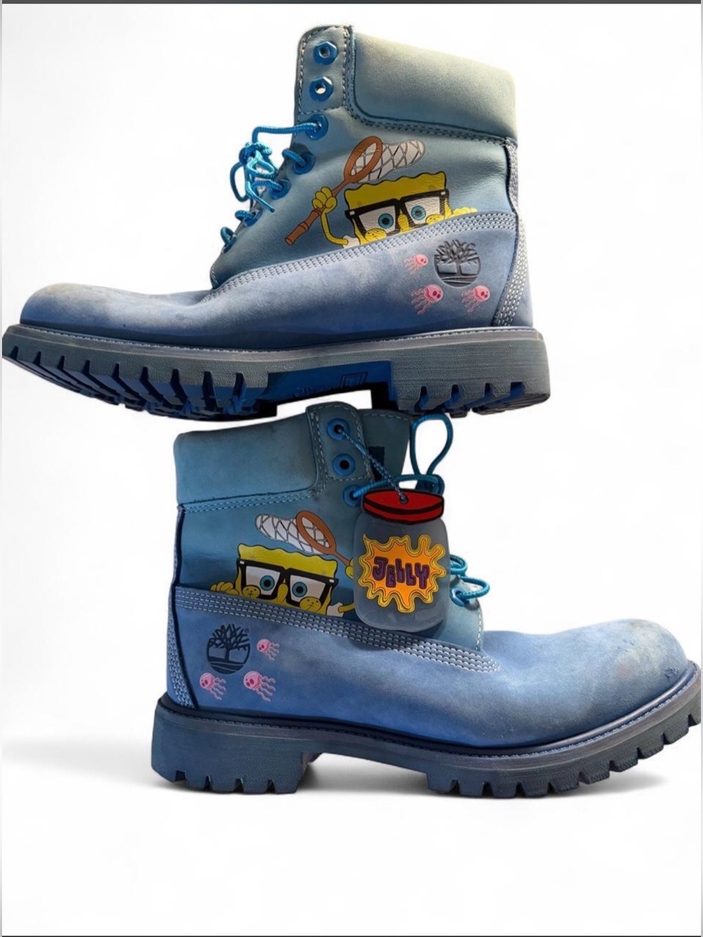 SpongeBob SquarePants x Timberland Collab Premium Waterproof Boot Men’s Size 8.5